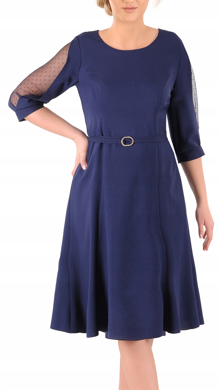 Šaty Milena 42 let dámská na svatební hostina elegantní na slavnostní přijímání