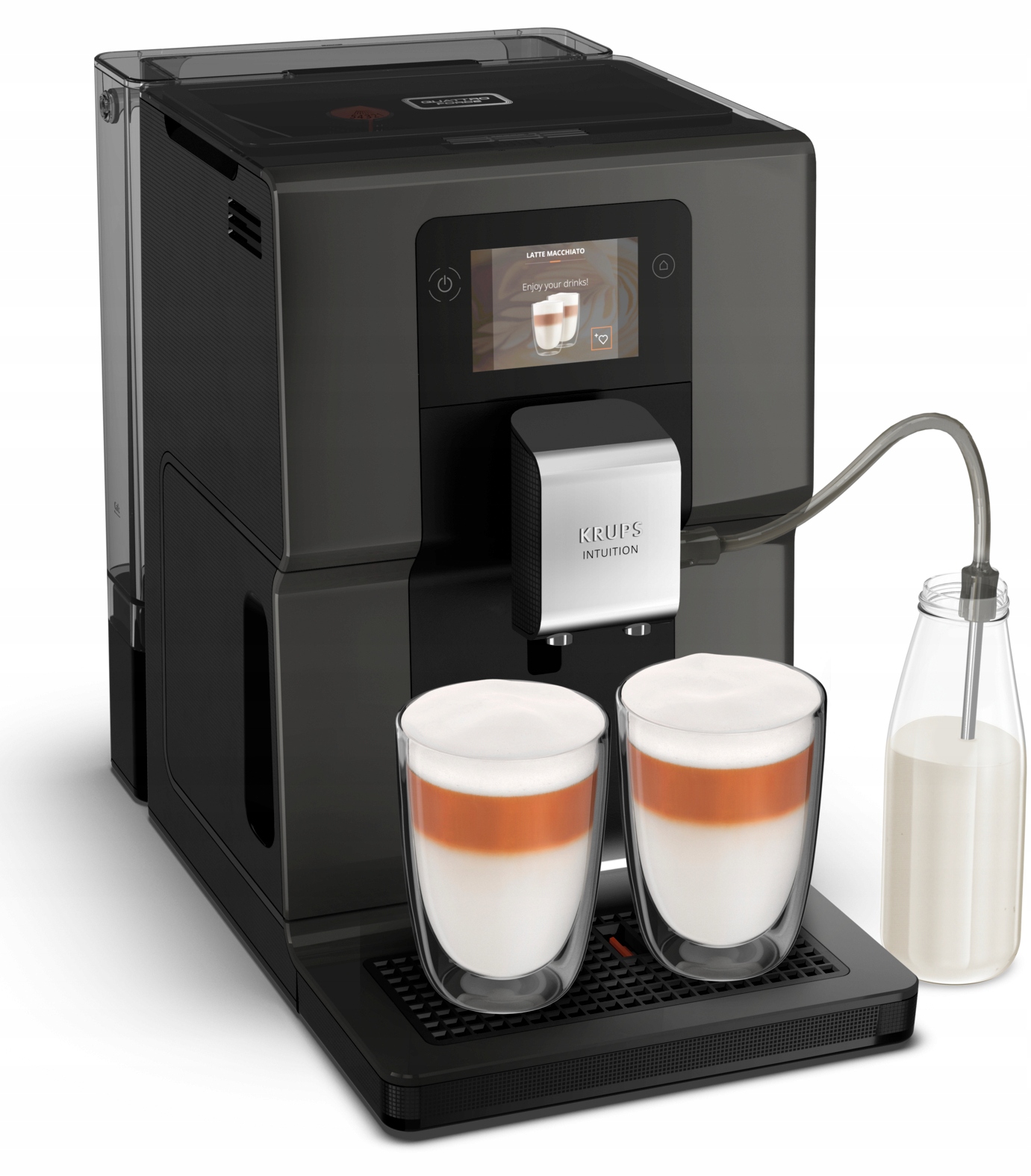 Automatický kávovar na espresso Krups EA872B10 1450 W čierny
