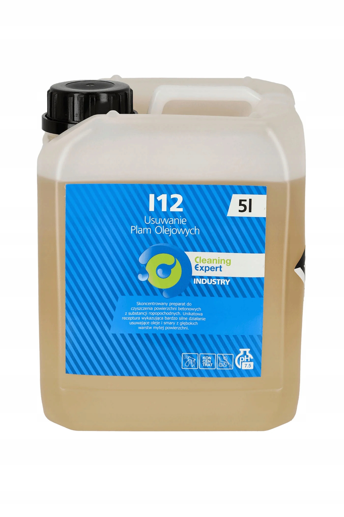 Levně Tekutý přípravek na odstraňování skvrn od olejových mastných tuků Cleaning Expert I12 5L