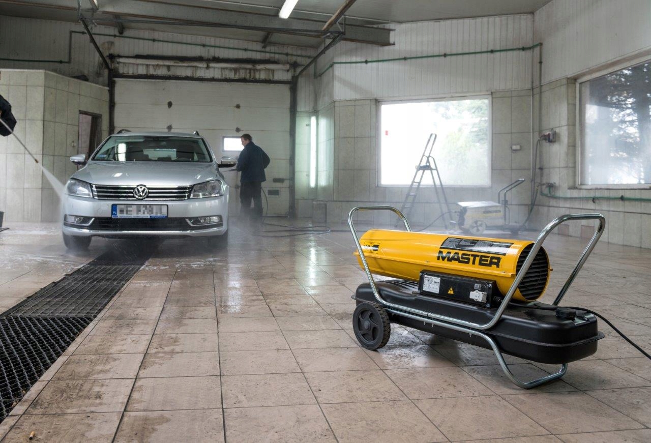 Nagrzewnica olejowa MASTER B150 CED 44kW bez komin Marka Master