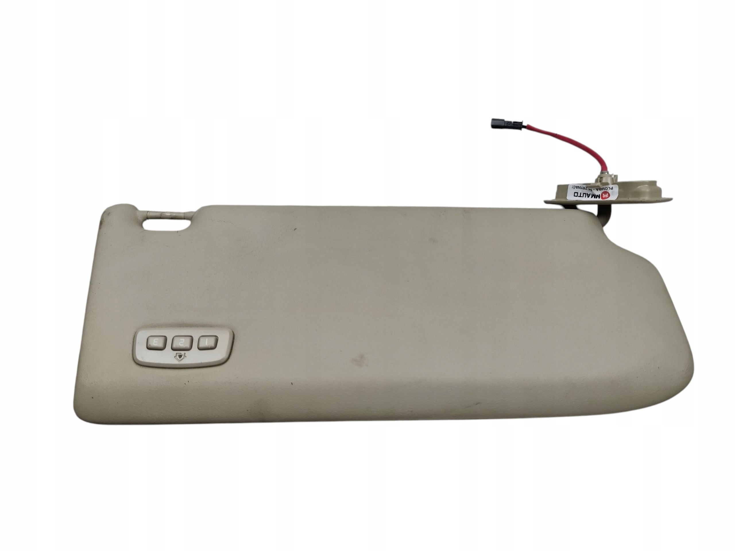 visor visor left cover PRZECIWSLONECZNA left PILOT VOLVO XC60 and
