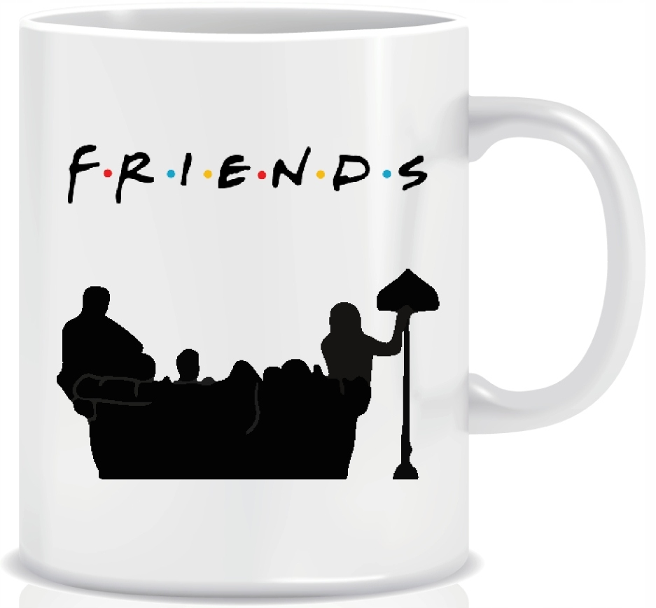 

Kubek Friends Przyjaciele 330ml + Kartonik