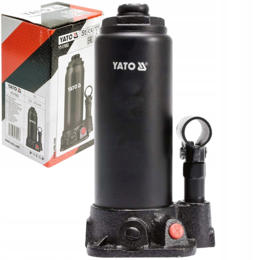 

Podnośnik Tłokowy Hydrauliczny 5T Tuv Gs/ce Yato
