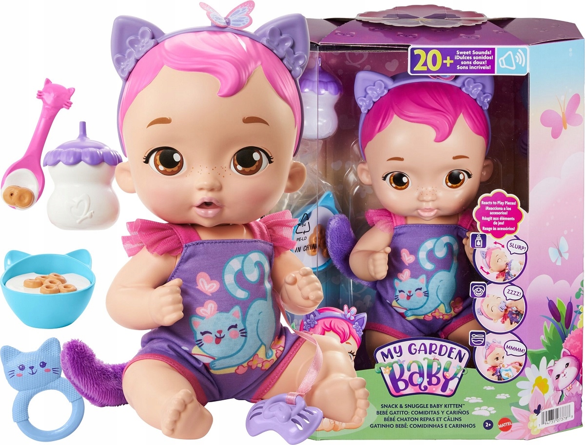 

My Garden Baby Bobas Lalka Kotek Karmienie HHP28