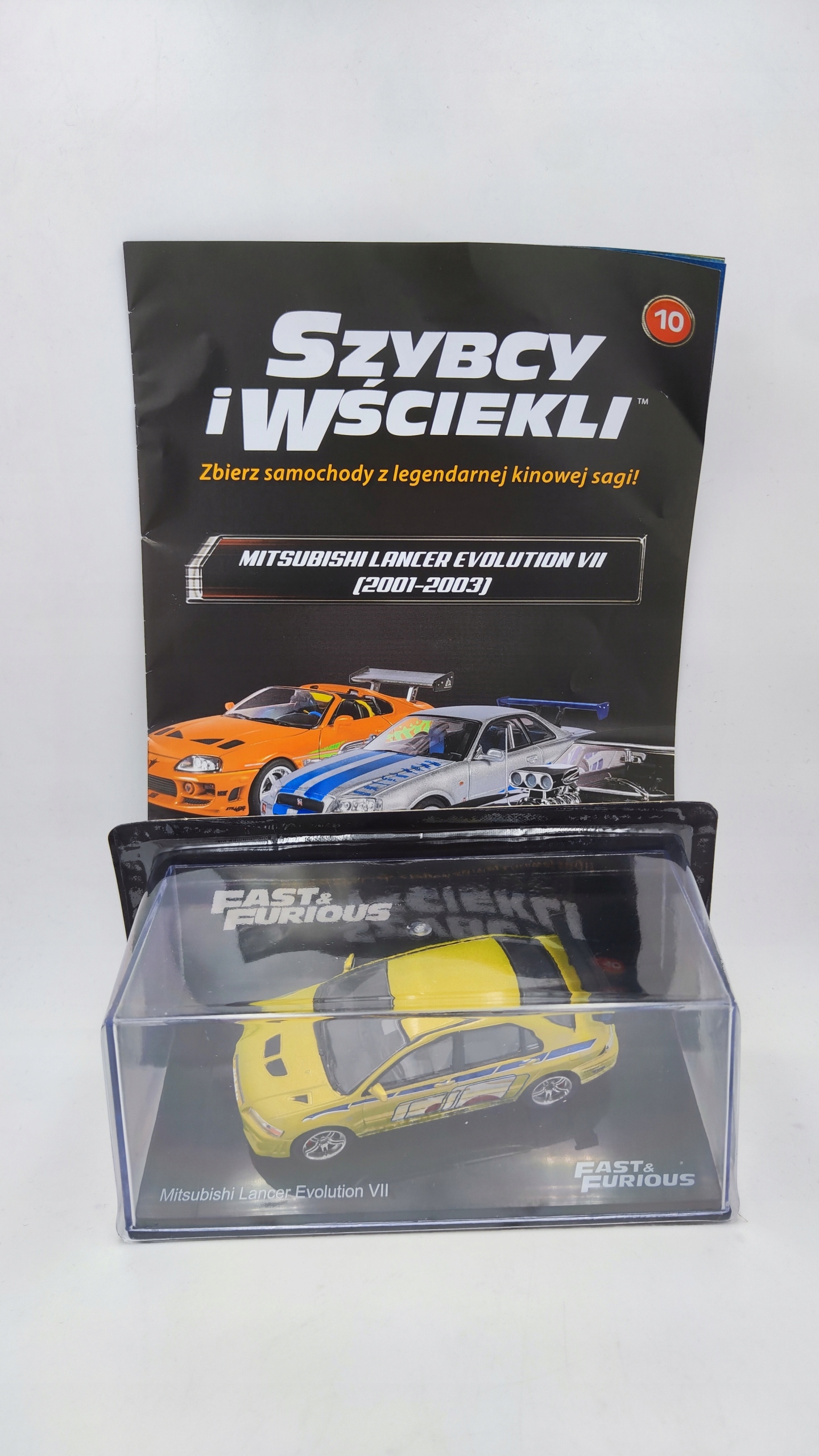 Rychle a zběsile Mitsubishi Lancer Evo VII 9 2001-2003 1:43 Deagostini #10