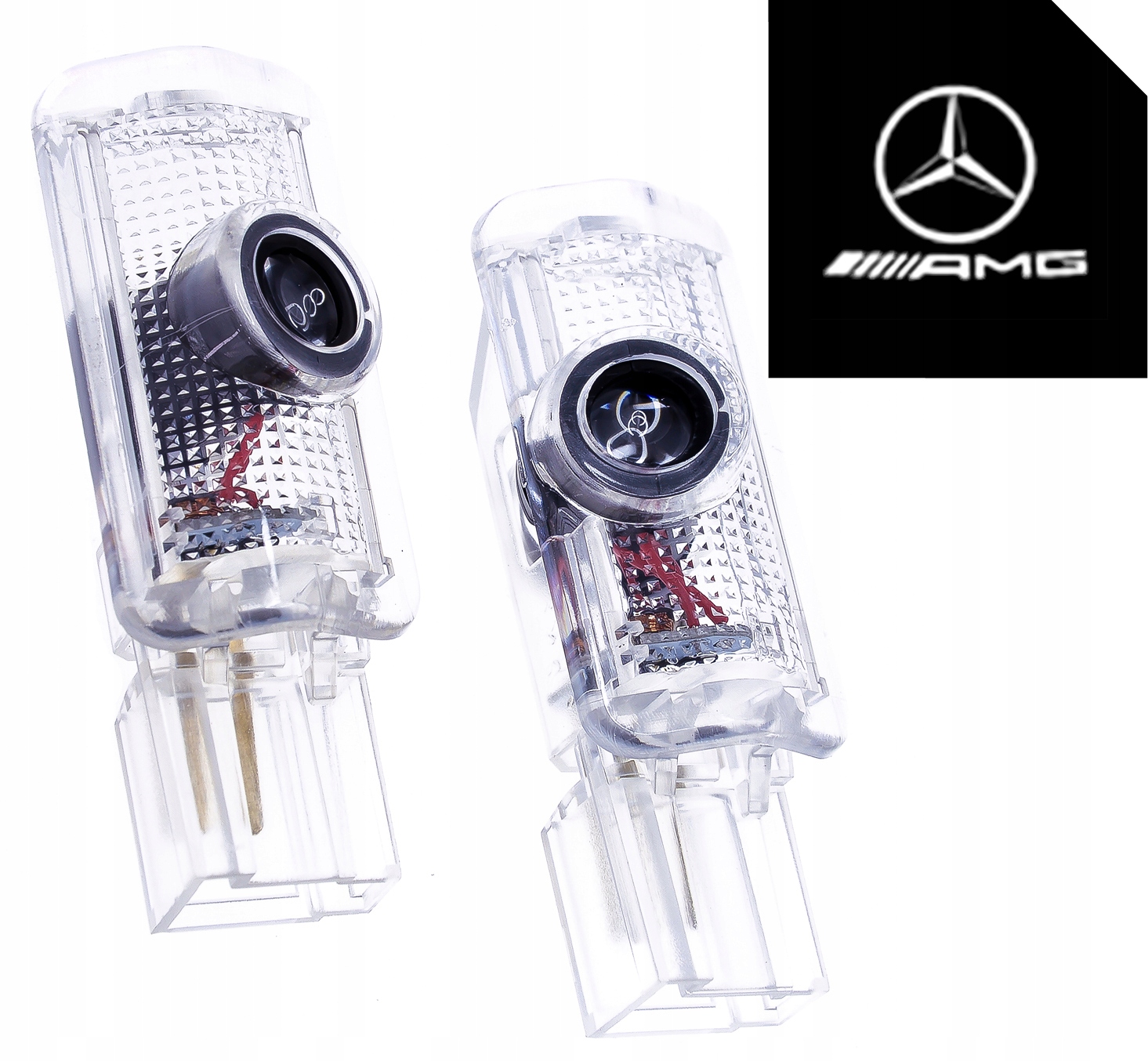 Mercedes Amg Led Logo Projektor Hd+ Premium ML 63 Amg Gl 550 X164 R63 Amg