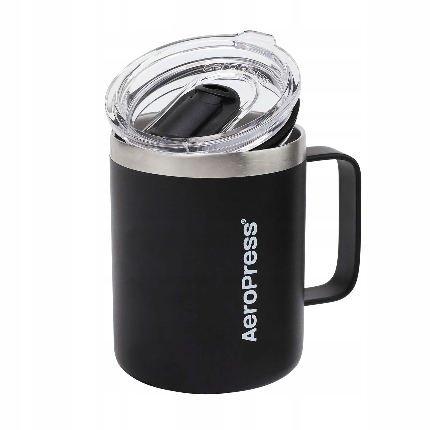 AeroPress Travel Coffee Mug Kubek Termiczny Czarny 350ml