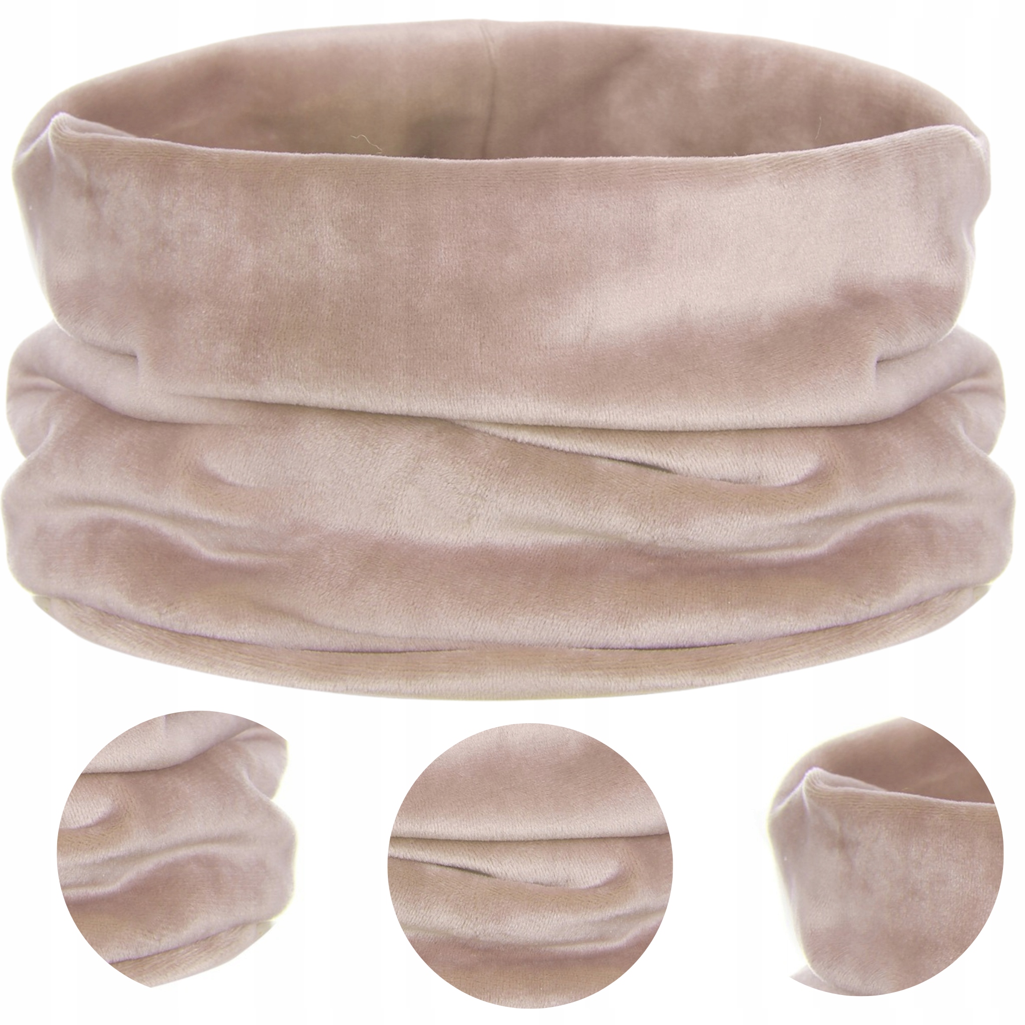 

Tuba Welurowa Damska Komin Welur Aksamitny Aksamit