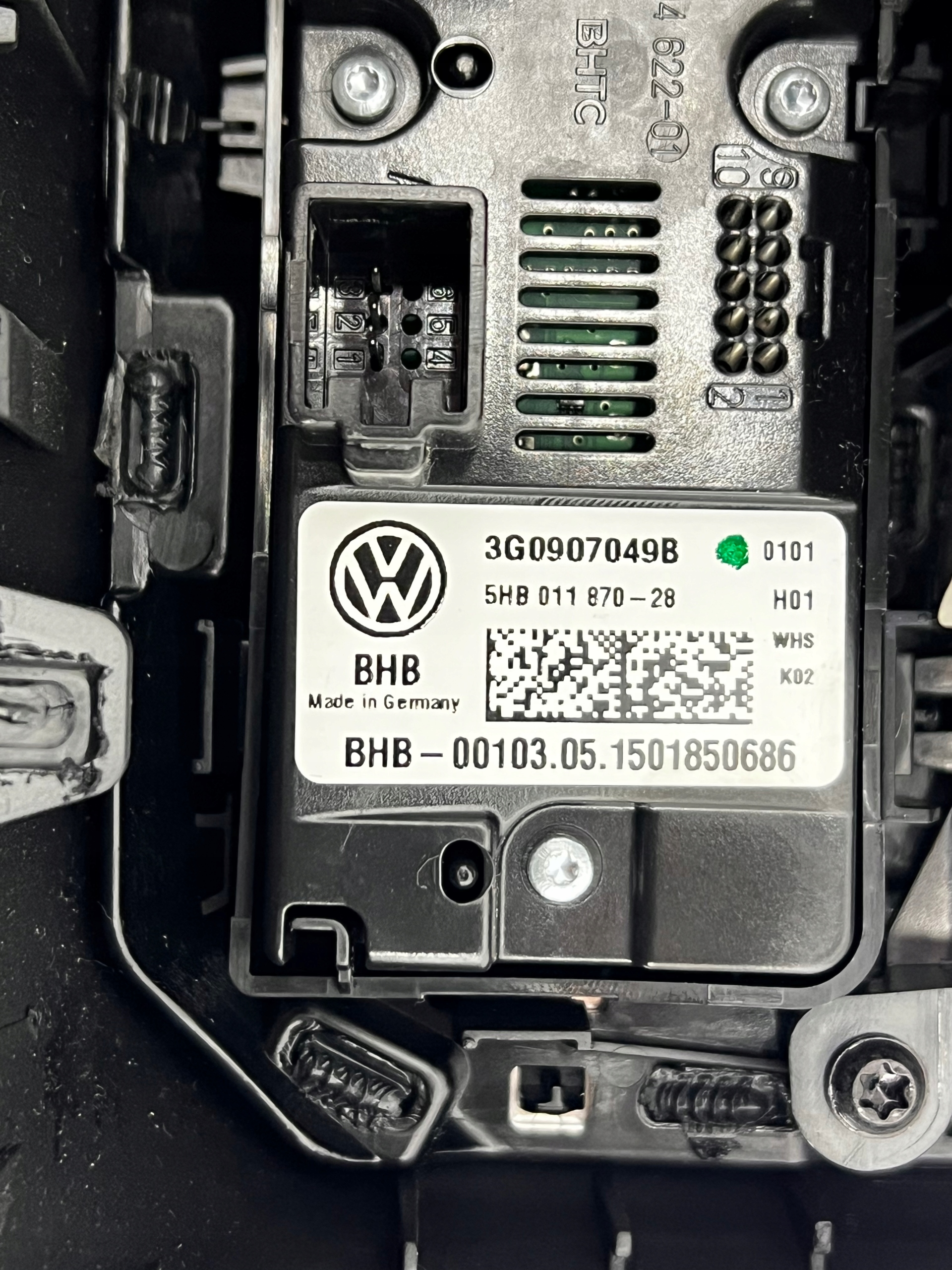 grid air conditioning devices TUNELU control unit 230V + wiring VW PASSAT B8