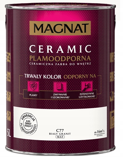 

Magnat Ceramic 5l Biały Granit C77
