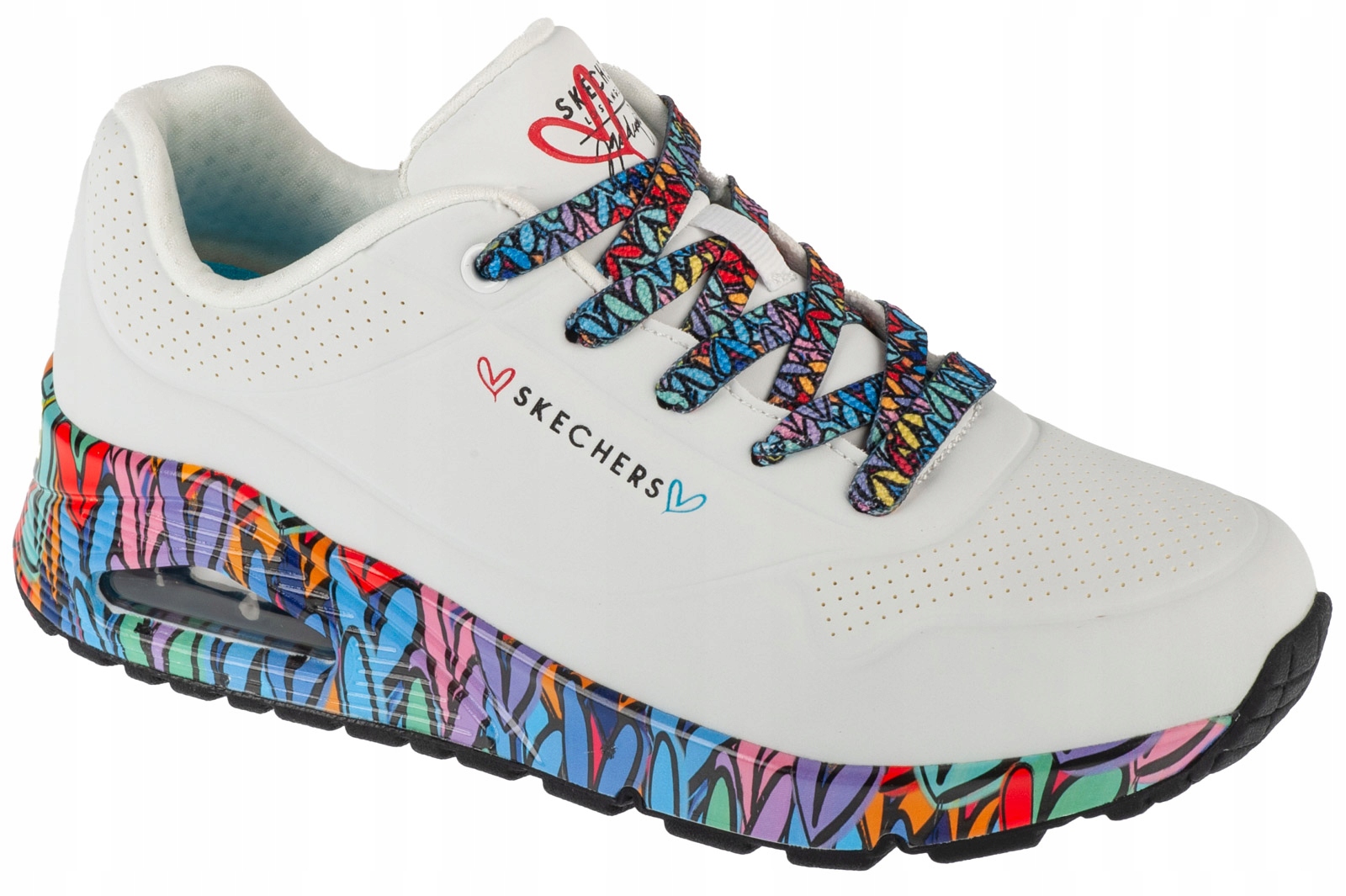 Skechers Uno Ravaged Love (36) Dámské tenisky bílé