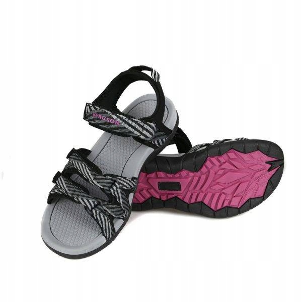 Sandały trekkingowe Bergson ATBARA BLACK # 39 Rozmiar 39