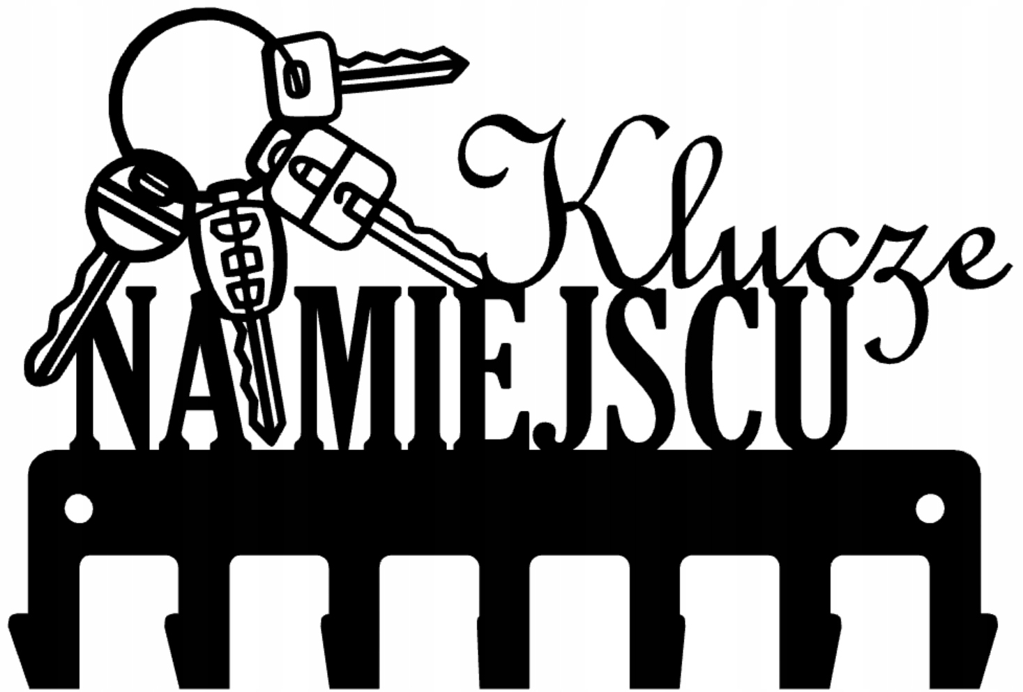 

Wieszak na klucze Klucze Na Miejscu