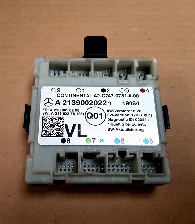 Модуль двери левый передний A2139002022 MERC W205 новый