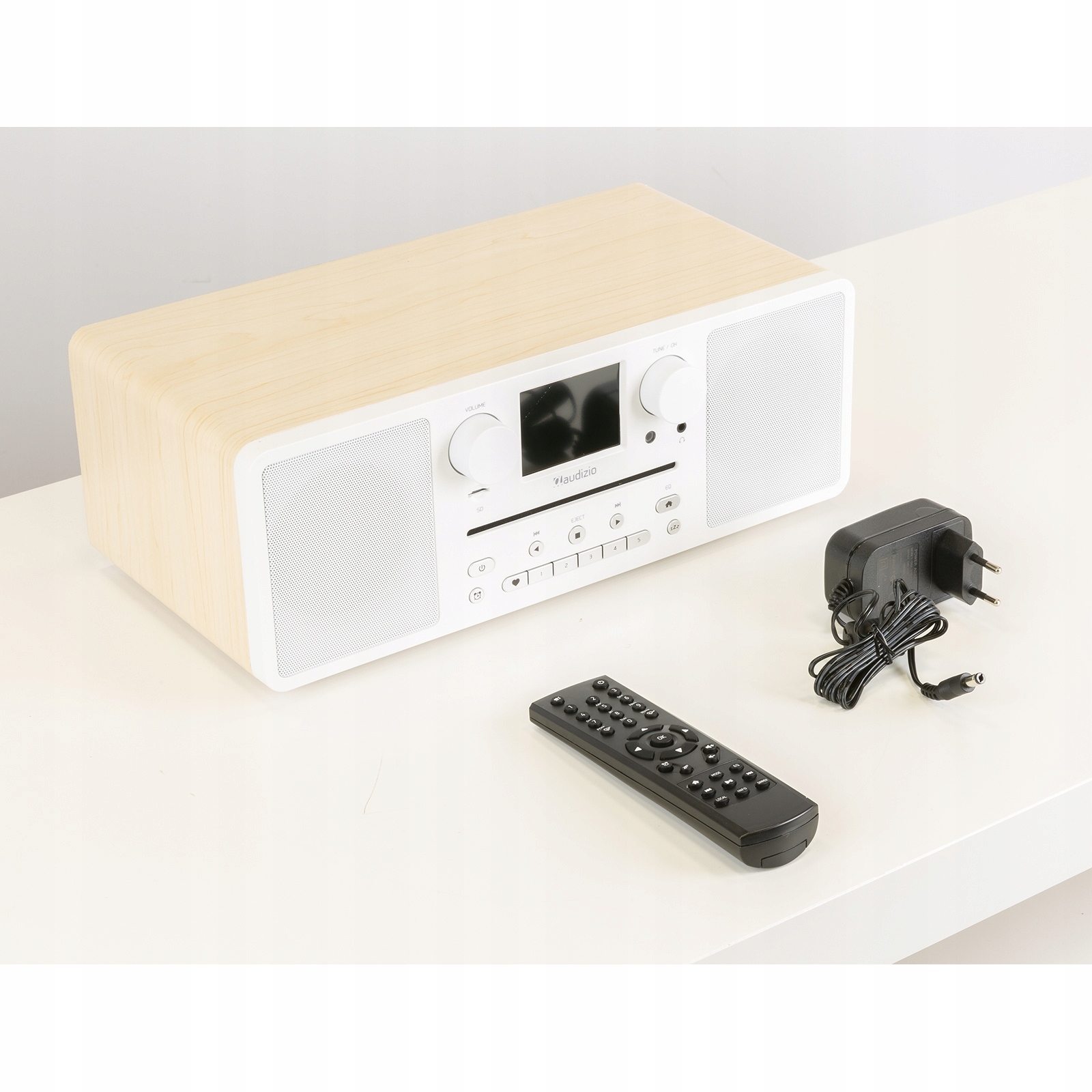 Wieża stereo Audizio odtwarzacz CD DAB FM BT WIFI Radio DAB+ FM internetowe