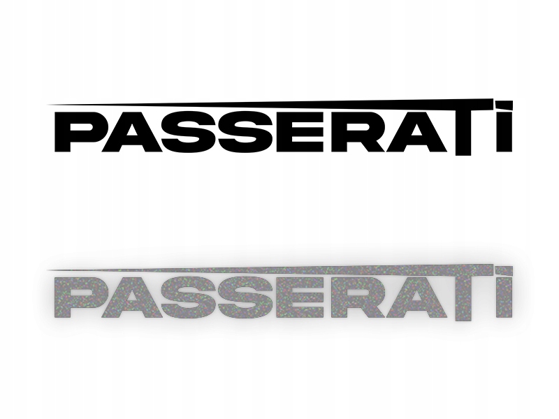 PASSERATI - Naklejka na samochód na auto - ODBLASK