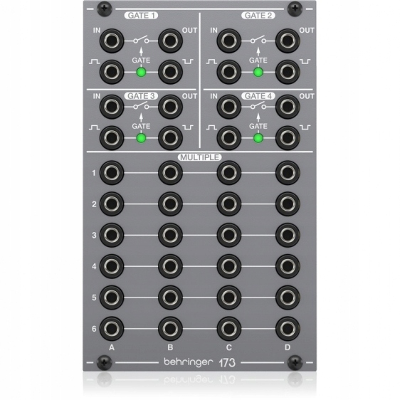 Behringer 173 Quad Gate/multiples – legendární modul ve formátu eurorack