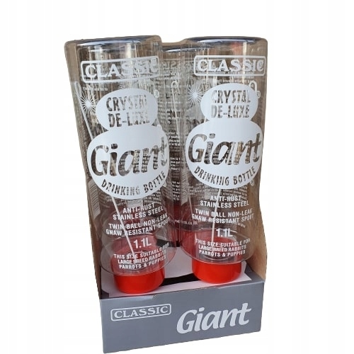 Levně Napáječka pro králíky a hlodavce 1100 ml Classic 6 ks