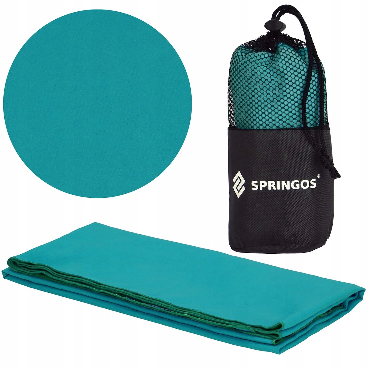 RĘCZNIK KĄPIELOWY SZYBKOSCHNĄCY PLAŻOWY Z MIKROFIBRY 90x180cm SPORTOWY DUŻY