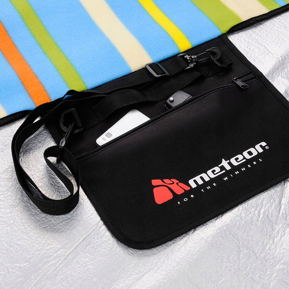 Koc piknikowy plażowy izolacja składany mata kemping biwak Meteor 200x200cm Rodzaj koc