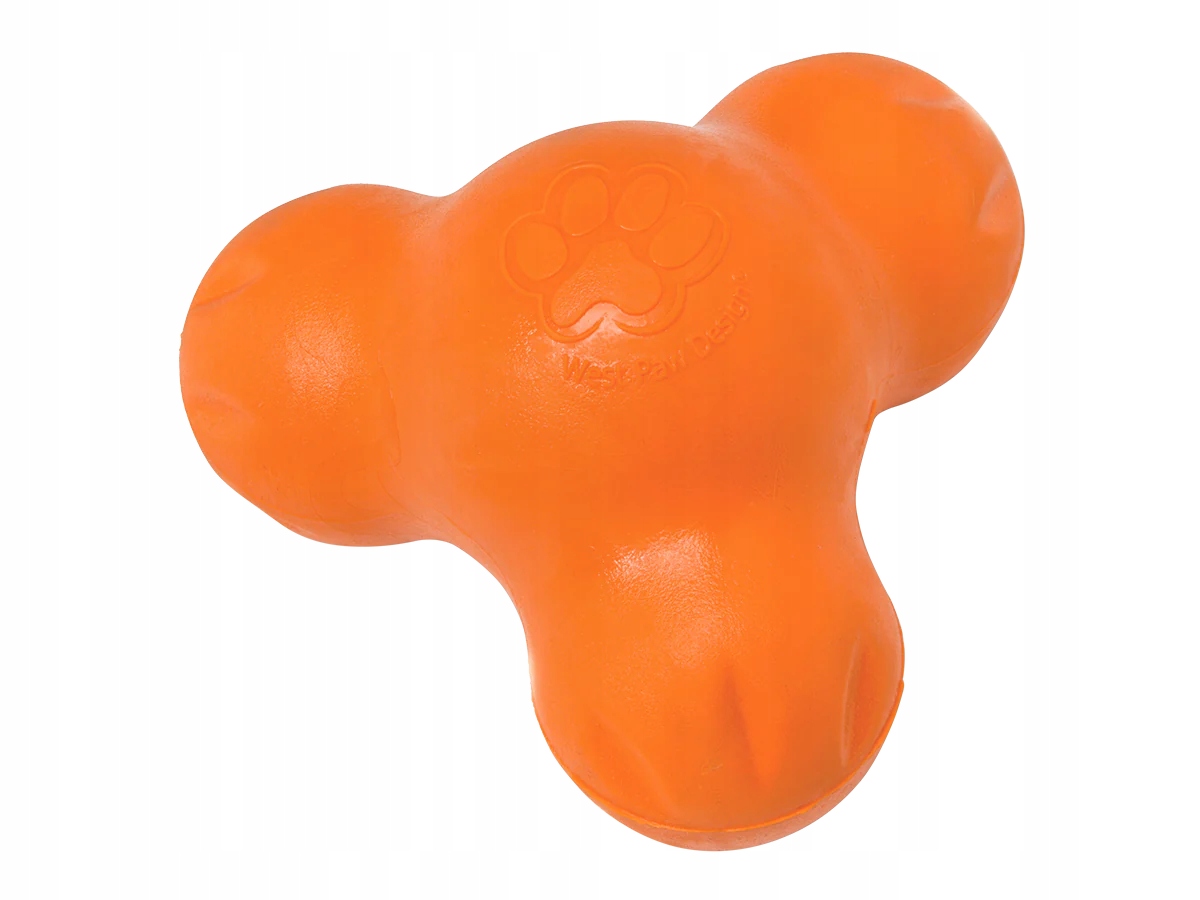 Levně Hračka pro psy West Paw Zogoflex Tux Dog Toys Small (s), oranžová