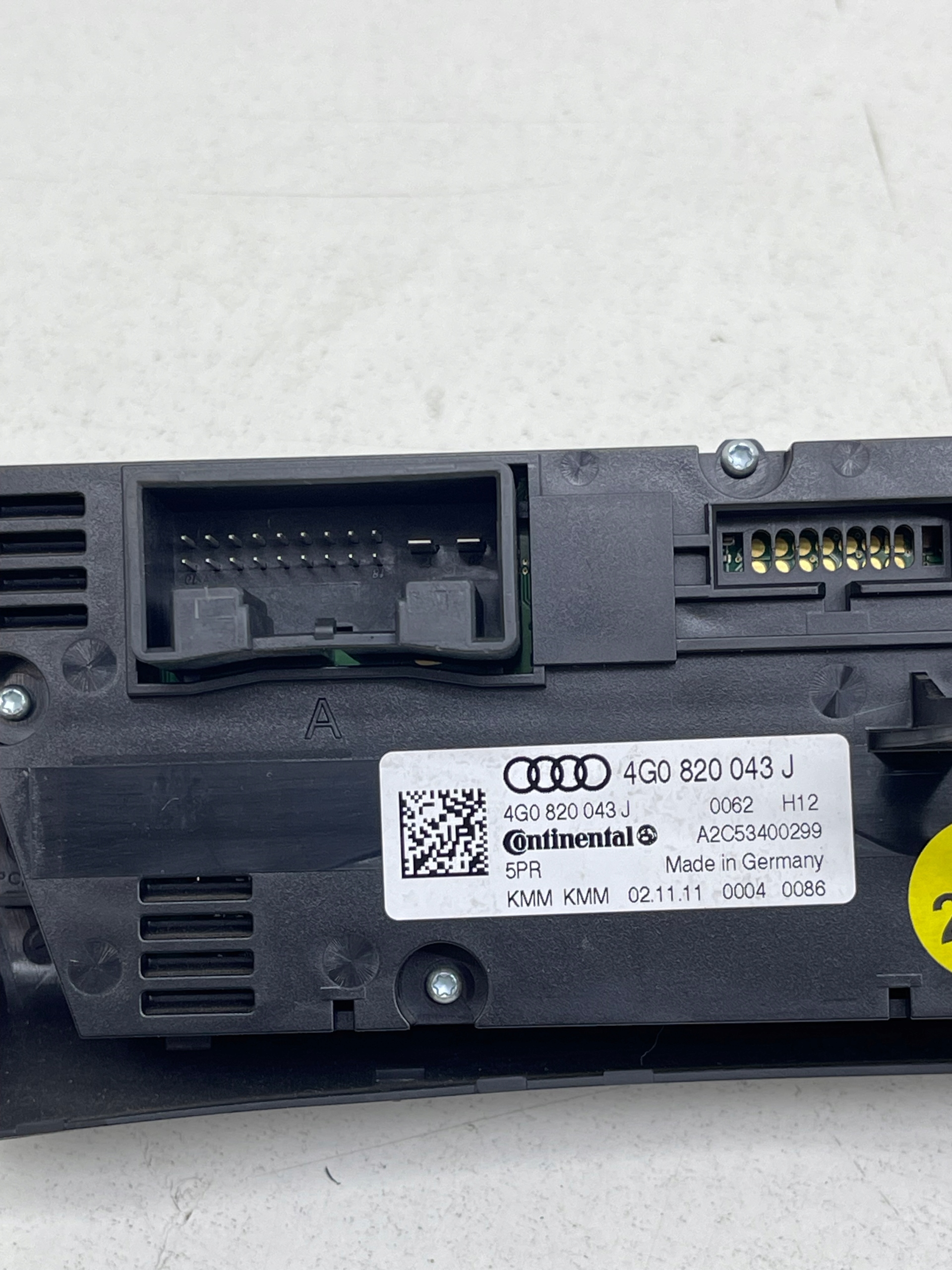AUDI A6 C7 vezérlö panel nawiewem a klímának SPRAWNY