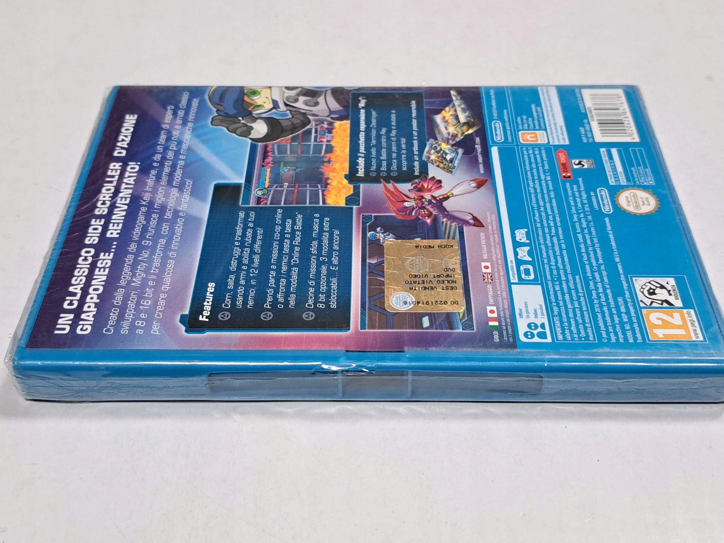 MIGHTY No.9 [NINTENDO WII U WIIU] NOWA W FOLII Tytuł Mighty No.9