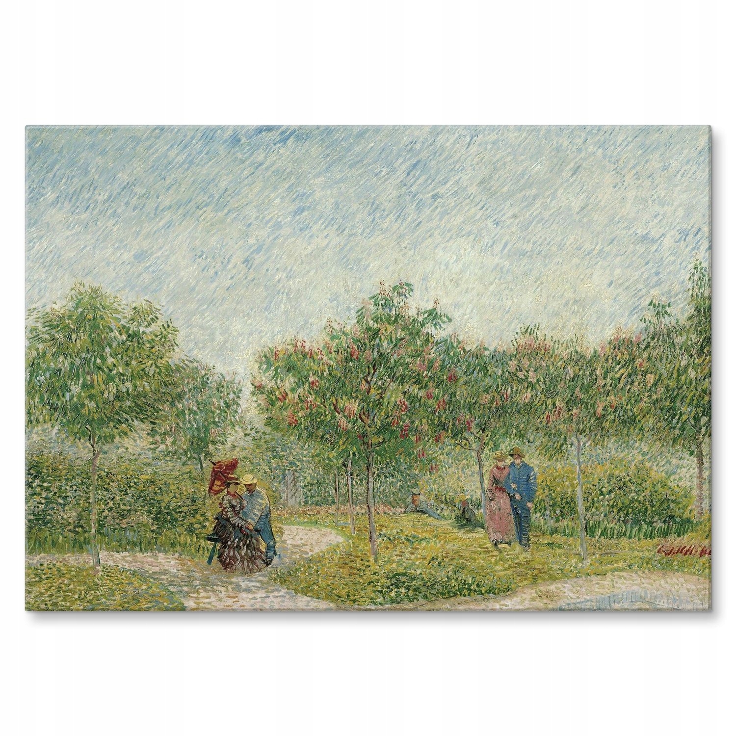 Kovový plakát Garden Vincent van Gogh Szyld Plech 42 x 59,4 cm Dárek