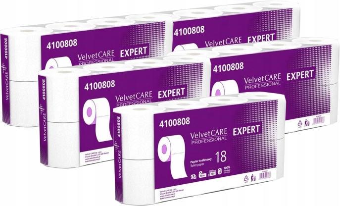 

Papier toaletowy Velvet Care Expert biały 40 szt