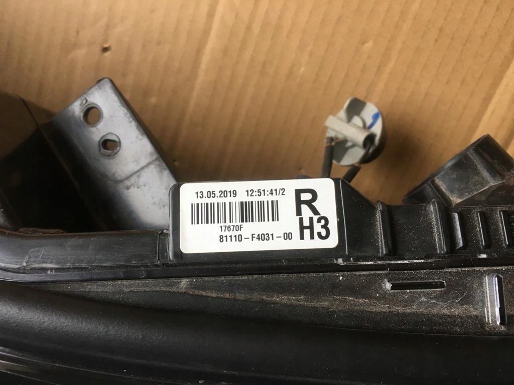 REFLEKTOR light right front TOYOTA CHR C-HR 16- LED