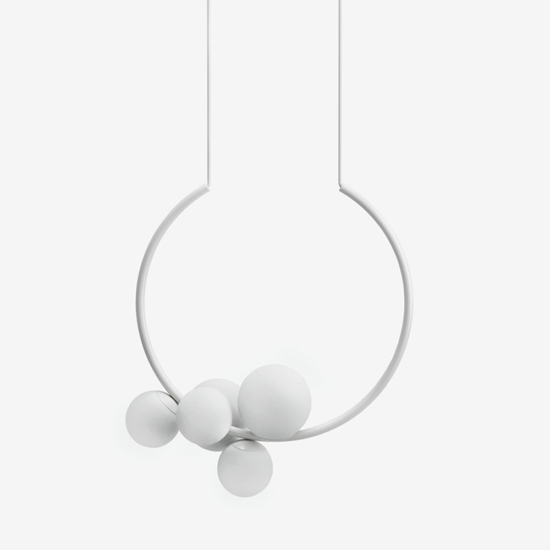 Lucis závesné svietidlo Ohm 29W Led 4000K sklo čierna opál ZL2.L2.O55.61L Dal