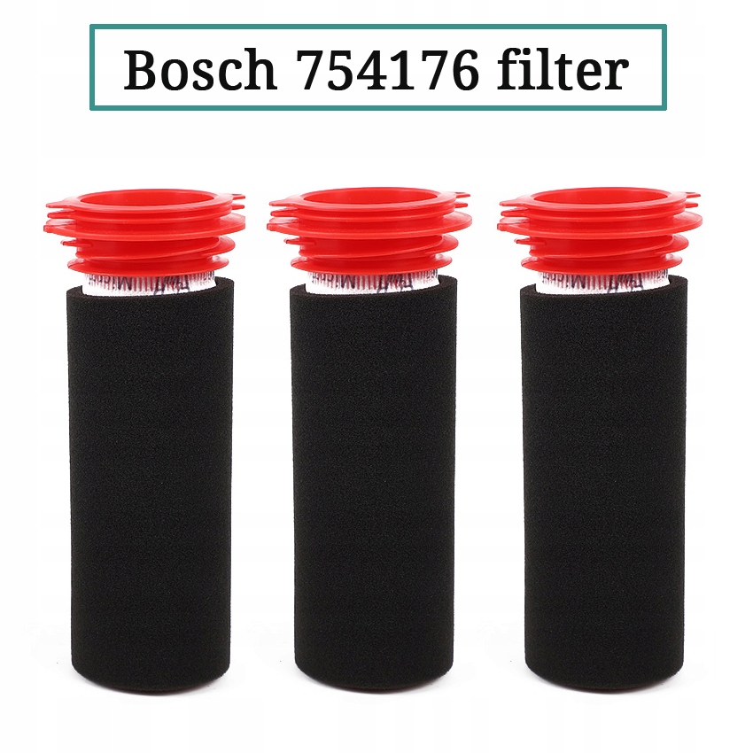 6x FILTR zestawy do BOSCH ATHLET 00754176 00754175