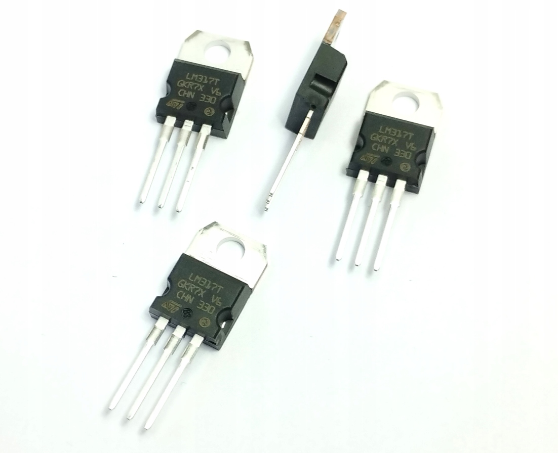 [4szt] LM317T-DG Stab. napięcia regulowany1.2-37V 1.5A TO220 STM