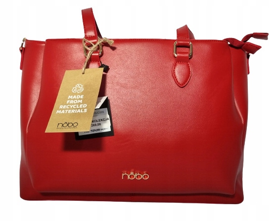 Torba Nobo NBAG-N1470-C0005 czerwona