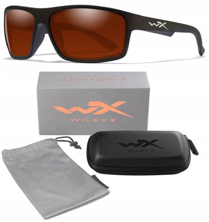 Brýle Wx Wileyx Peak Matte Black Frame Captivate Pol Copper