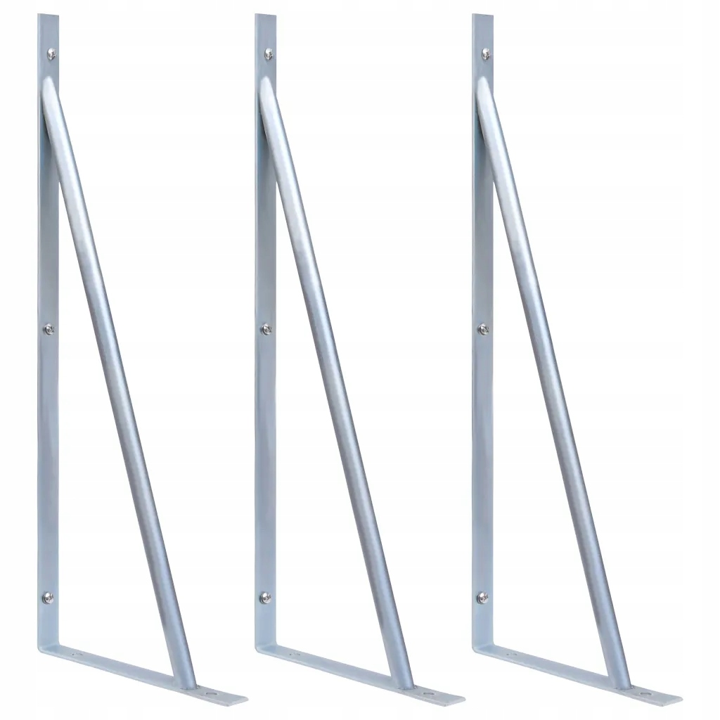 Držáky pro plotové sloupky z galvanizované oceli 65 x 25 cm