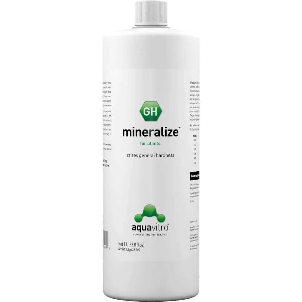 Seachem Aquavitro Mineralize 1000 ml zvyšuje hladinu Gh