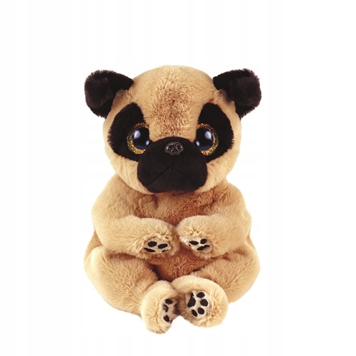 

Maskotka Ty Beanie Babies pies mops Izzy 15cm