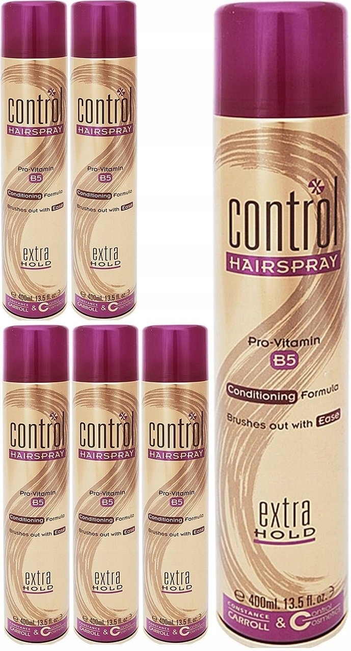 LAKIER CONSTANCE CARROLL CONTROL EXTRA HOLD 6szt