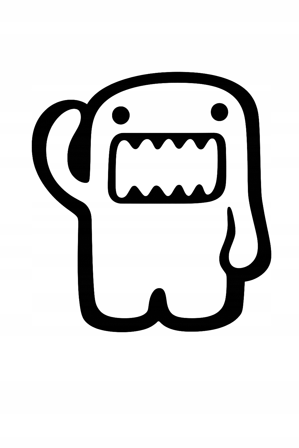 Domo Kun naklejka