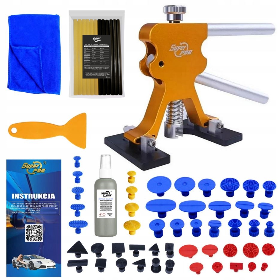 НАБІР PDR ДЛЯ ВИПРЯМЛЕННЯ ЛИСТОВОГО МЕТАЛУ