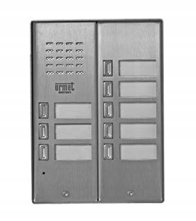 Domofon 8 przycisków Urmet 5025/8D panel natynkowy