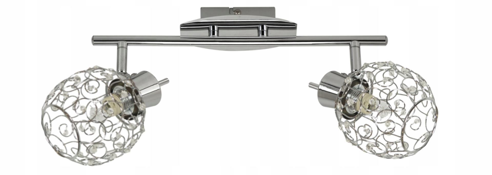 Nástěnné svítidlo Candellux stříbrné G9 40 W