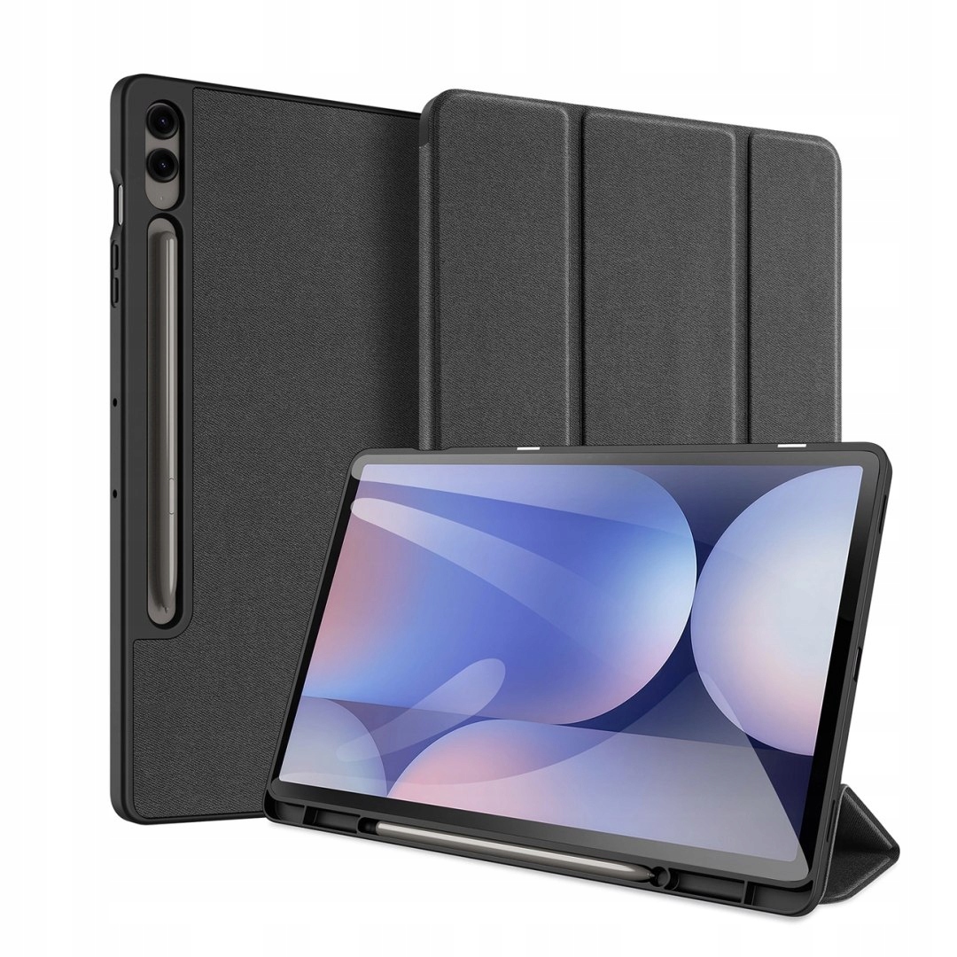 Etui z ekoskóry Dux Ducis Domo z podstawką do Samsung Tab S10+ S9+ S9 F