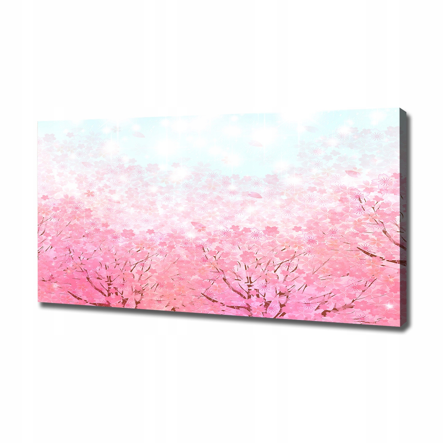 Velký foto obraz na plátně Květy třešní 120x60 cm