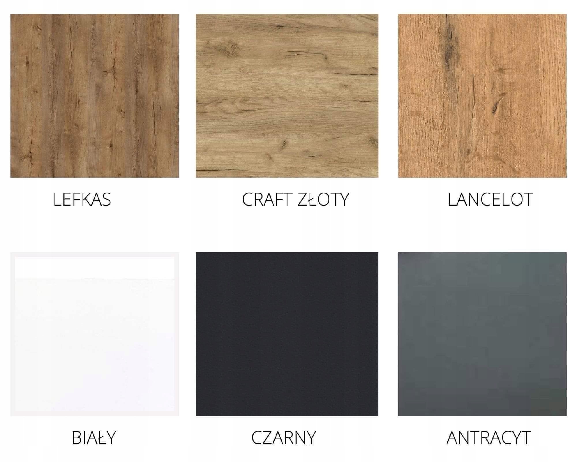 Zestaw stół rozkładany 160 cm z krzesłami GLAM Szerokość stołu 80 cm