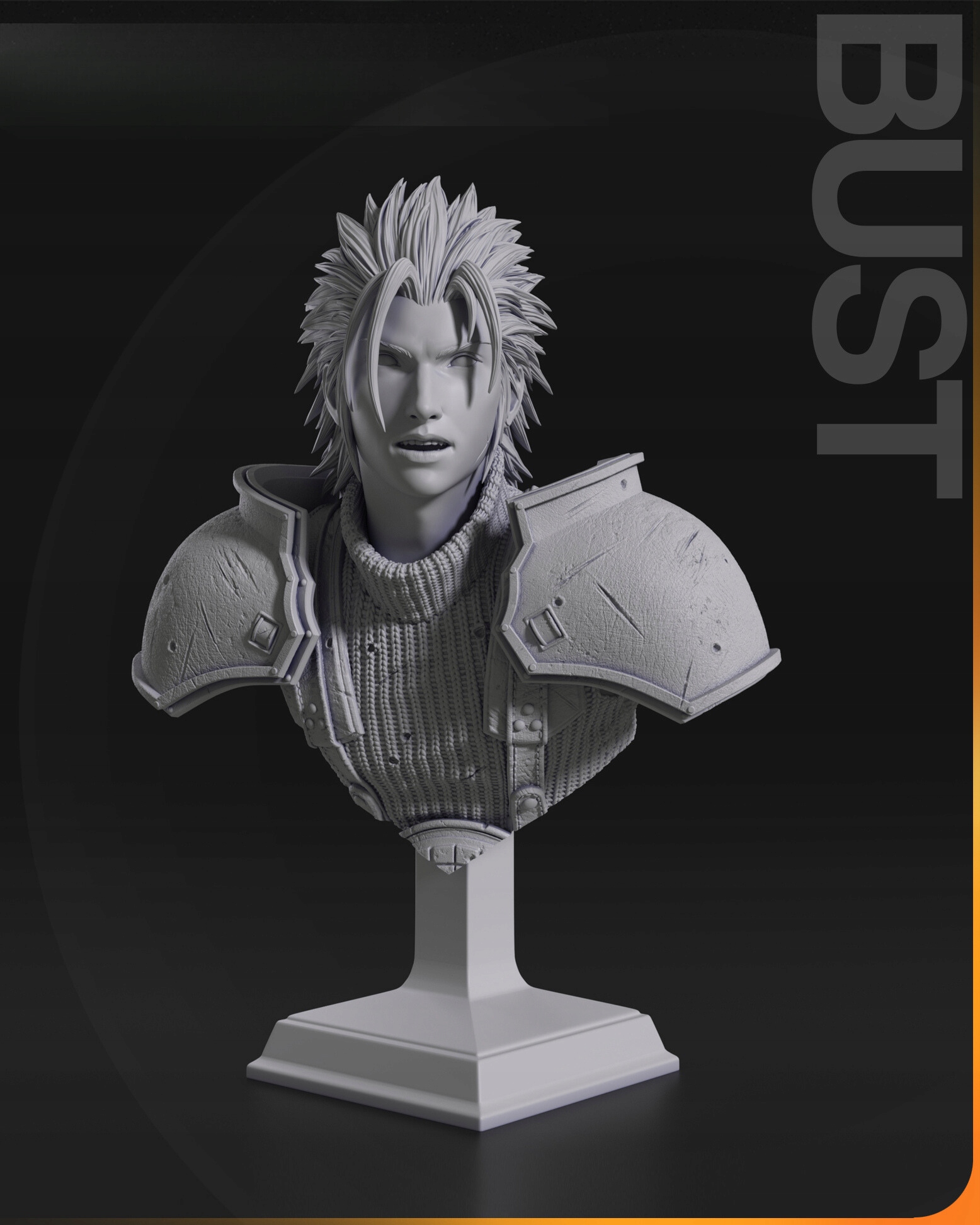 Busta Zacka Faira z Final Fantasy VII