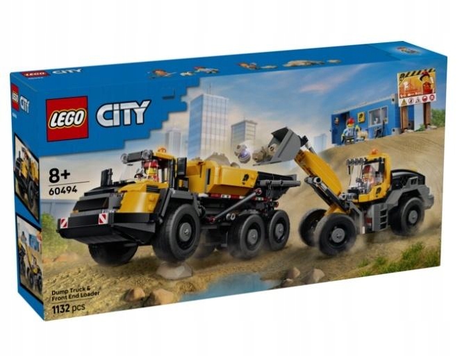 Lego(r) City 60494 Sklápěč a čelní nakladač