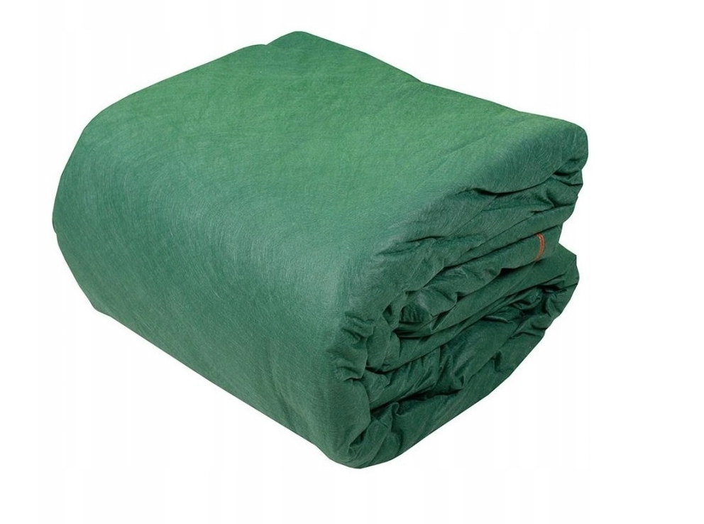 Płachta Fliz Do Okrywania Słomy 10,4m x 25m PREMIUM 140g/m2 +KLIPSY Marka bez marki