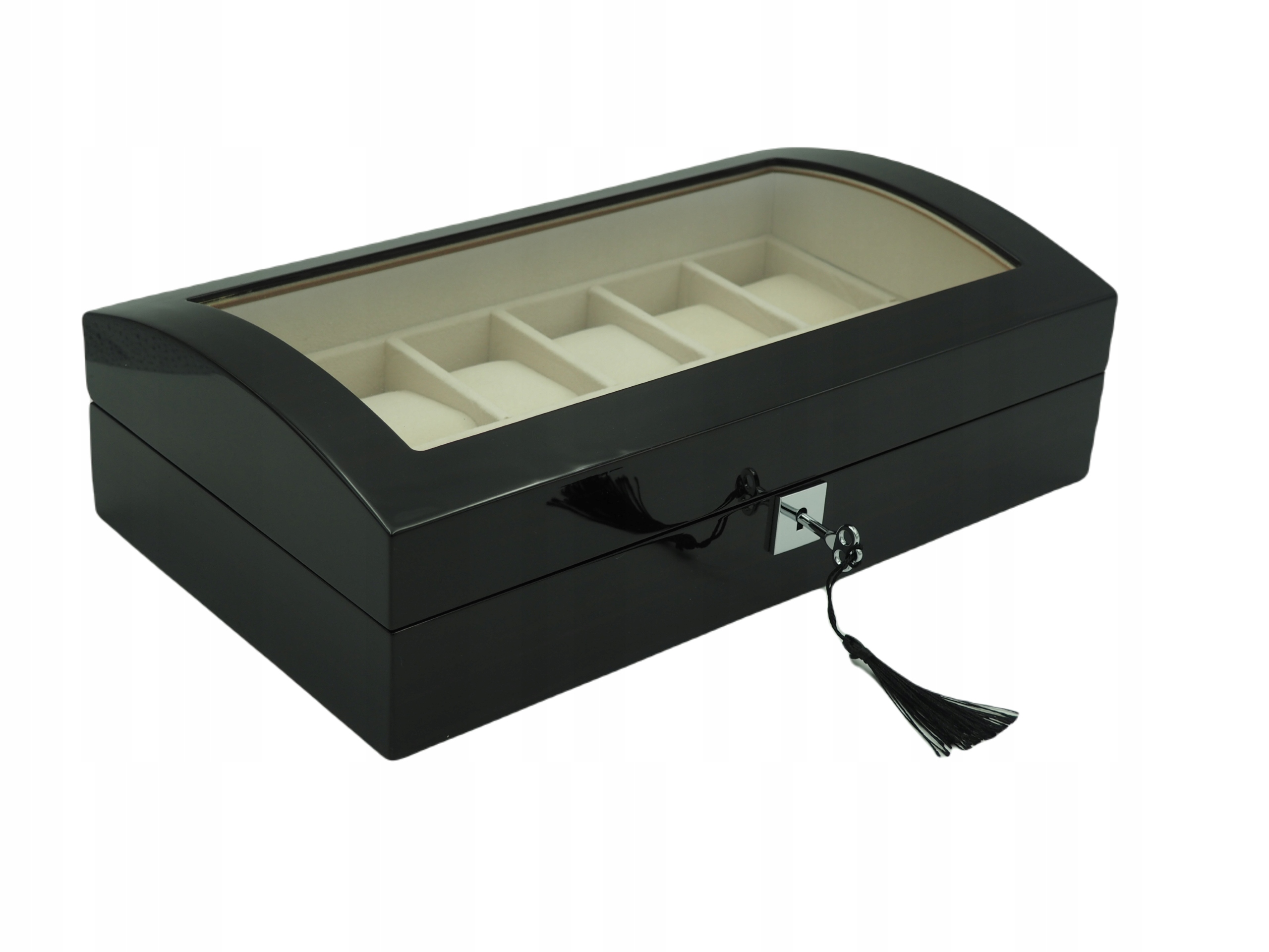 PUDEŁKO DREWNIANE SZKATUŁKA NA 12 DUŻYCH ZEGARKÓW